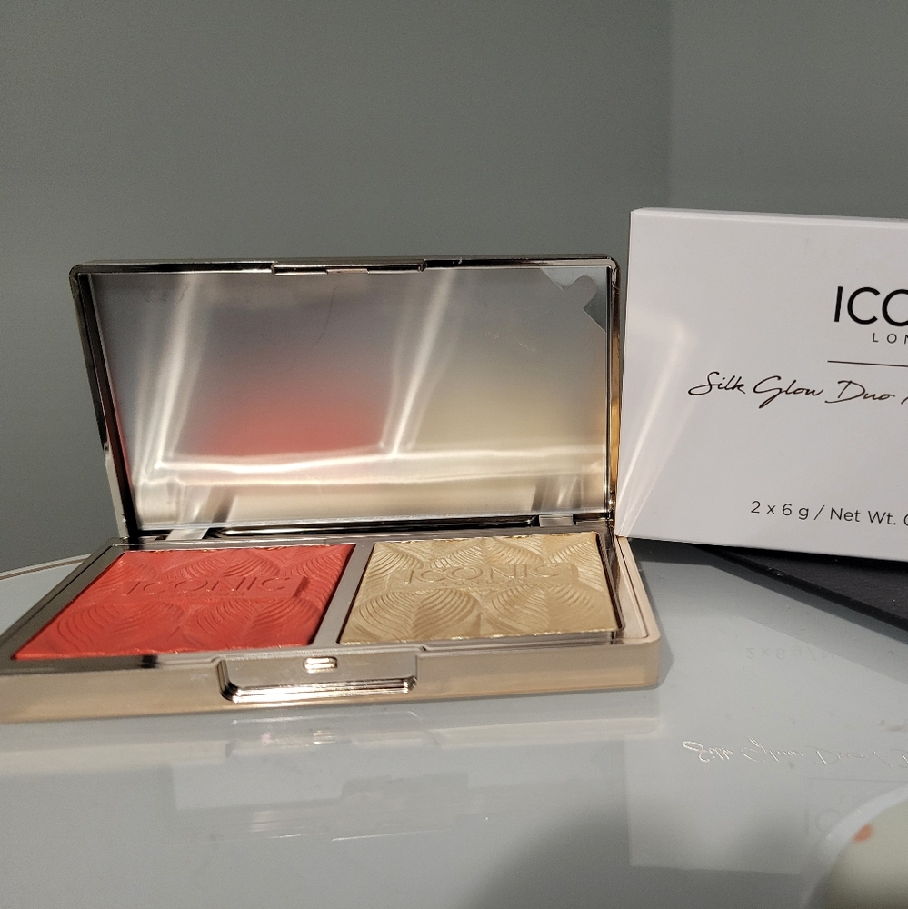 ICONIC London Blush Orange and Gold Radiance